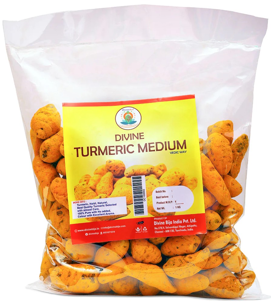 Divine Bija Round Turmeric Medium Divine Bija India Pvt Ltd | A story of motivation, passion and unconditional commitment