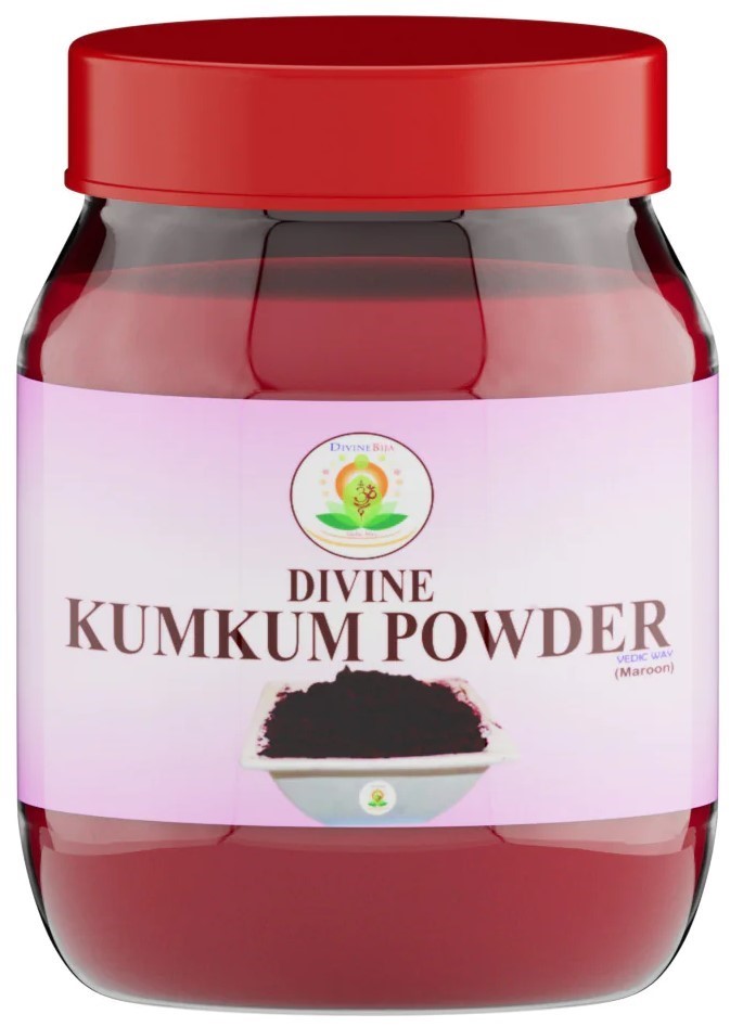 Divine Bija Kumkum | Sindoor Powder Maroon Divine Bija Global (Vedic Way) | A story of motivation, passion and unconditional commitment