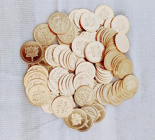 Divine Bija Lakshmi / Lotus Copper Pooja Coins Divine Bija Global (Vedic Way) | A story of motivation, passion and unconditional commitment