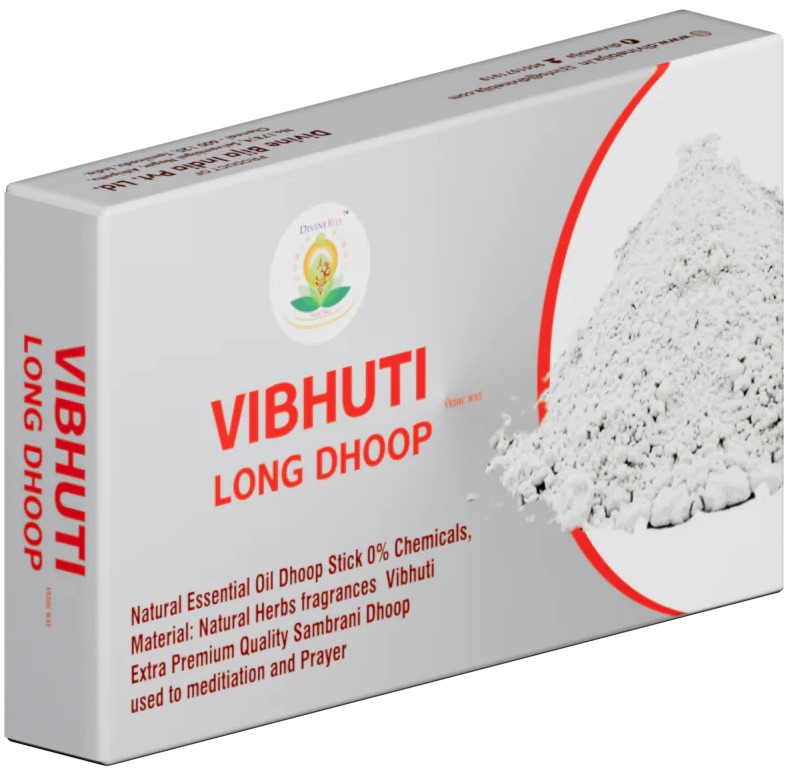 Divine Bija Long Dhoop Incense Sticks | Vibhuti Id133 #133/259
