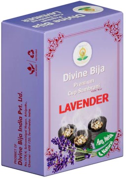 Divine Bija Premium Cup Sambrani Lavender Divine Bija Global (Vedic Way) | A story of motivation, passion and unconditional commitment