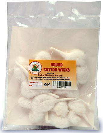 Divine Bija Round Cotton Wicks Divine Bija Global (Vedic Way) | A story of motivation, passion and unconditional commitment
