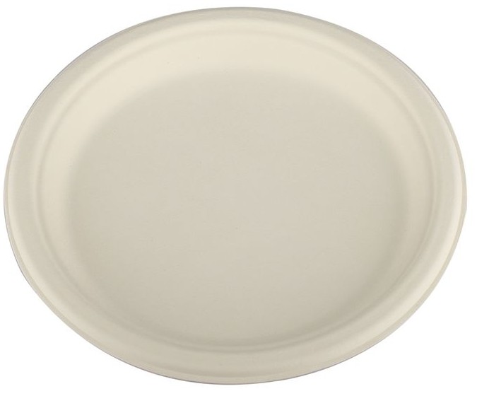Divine Bija Sugarcane Plate Round |10 Inches Divine Bija Global (Vedic Way) | A story of motivation, passion and unconditional commitment