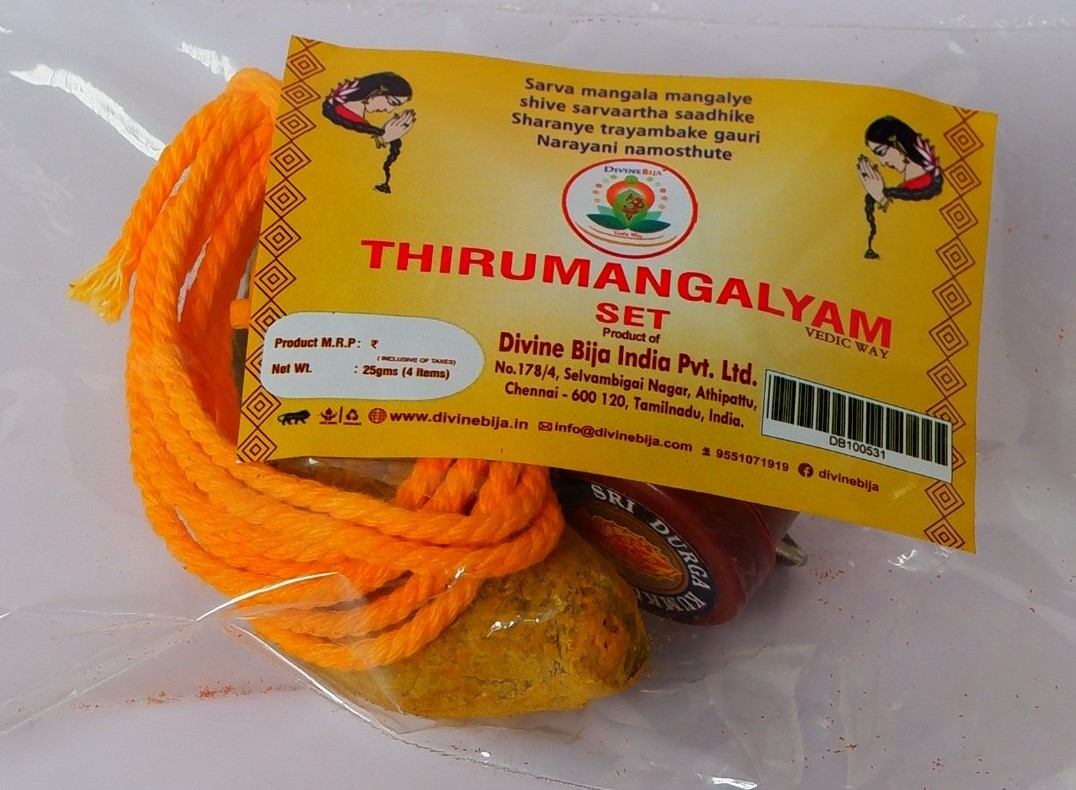 Divine Bija Thirumangalyam Set Divine Bija Global (Vedic Way) | A story of motivation, passion and unconditional commitment