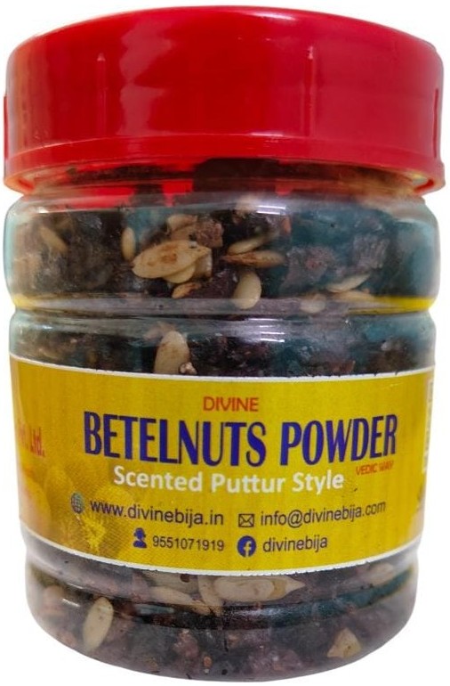 Divine Bija BetelNuts Powder Scented Puttur Style Divine Bija Global (Vedic Way) | A story of motivation, passion and unconditional commitment