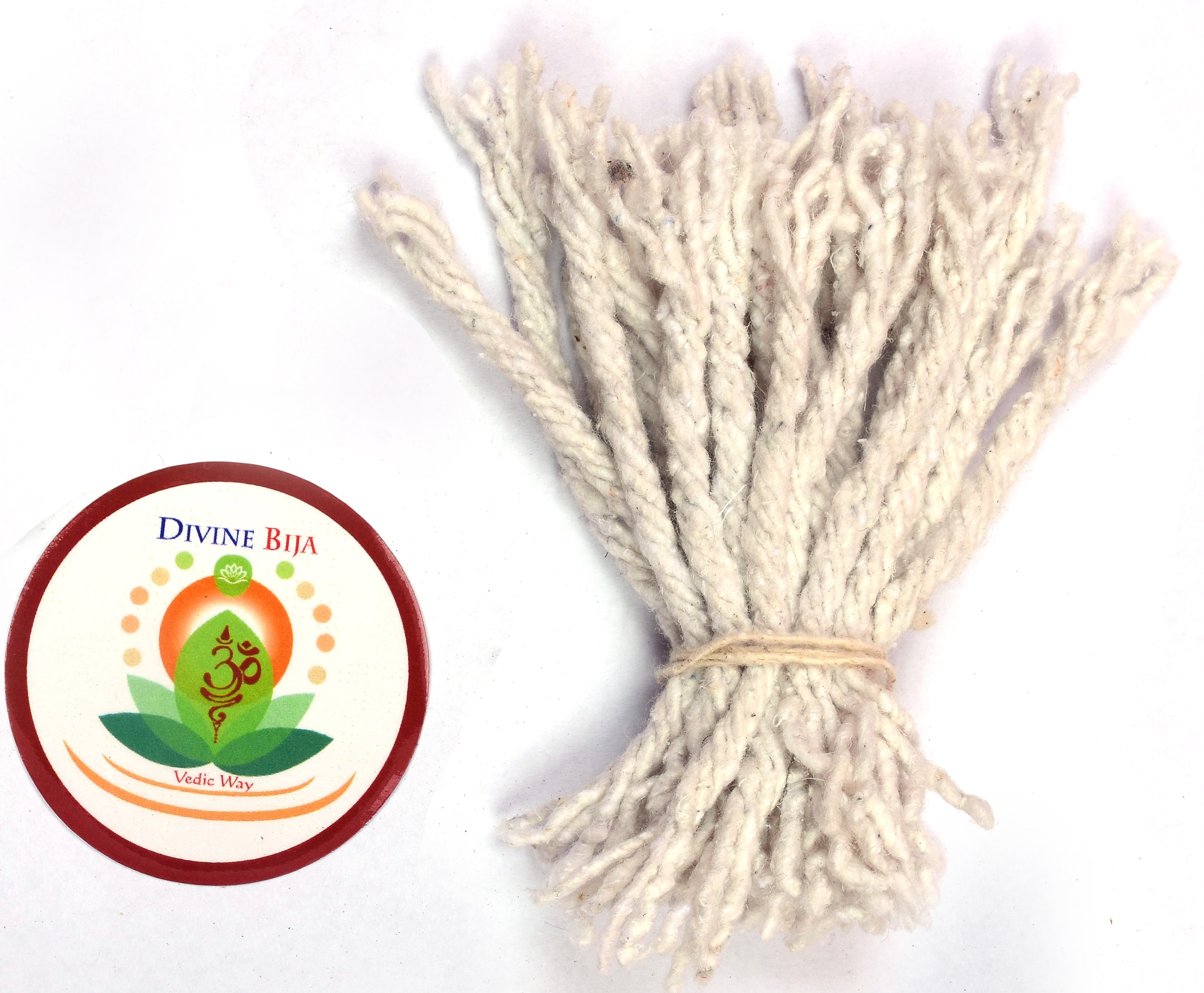 Divine Bija Twisted Cotton Wicks Divine Bija Global (Vedic Way) | A story of motivation, passion and unconditional commitment