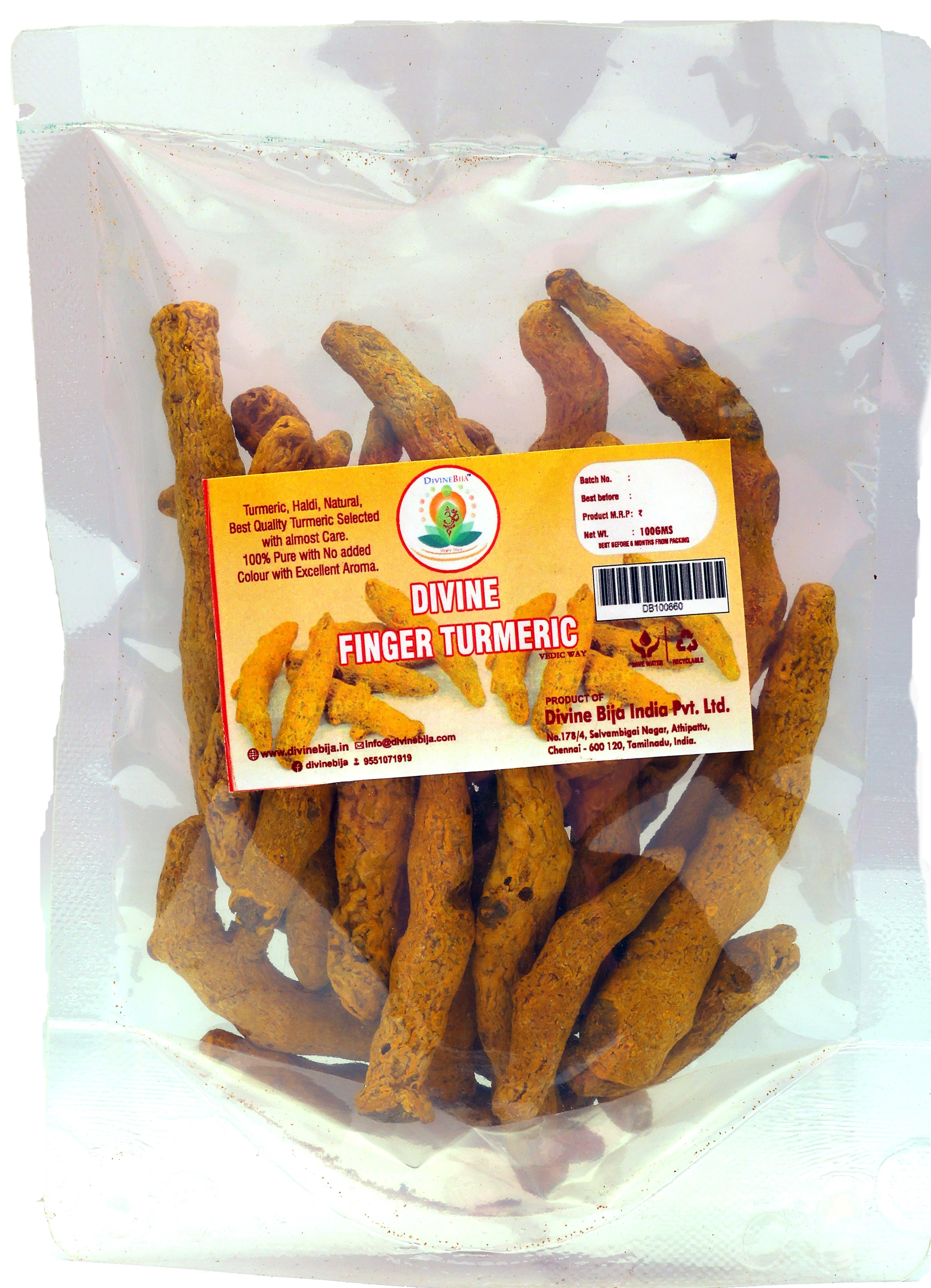 Divine Bija Finger Turmeric Divine Bija Global (Vedic Way) | A story of motivation, passion and unconditional commitment