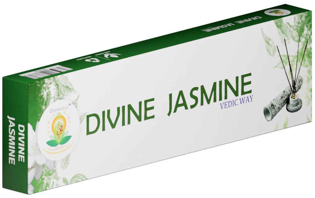 Divine Bija Jasmine | Agarbatti Incense Sticks Divine Bija Global (Vedic Way) | A story of motivation, passion and unconditional commitment